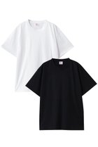 【ユニバーサルプロダクツ/UNIVERSAL PRODUCTS / MEN】の【MEN】MILLER 2PAC T-SHIRTS 人気、トレンドファッション・服の通販 founy(ファニー) ファッション Fashion メンズファッション Fashion for Men トップス・カットソー Cut & Sew Tops メンズシャツ Shirts ロングTシャツ・Tシャツ / 着回し力抜群 Longline T-Shirts & Tees インナー Innerwear コラボ Collaboration, Collab ショート Short, Short Length スリーブ Sleeve, Long Sleeve / Short Sleeve thumbnail WHITExBLACK|ID: prp329100004930201 ipo3291000000037001950