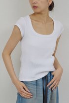 【ガリャルダガランテ/GALLARDAGALANTE】の【PEAS】コットンシルクチビTee ホワイト|ID: prp329100004930205 ipo3291000000037002010