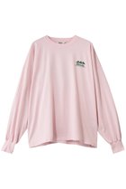 【オブラダ/Oblada】のFORMULA ONE ロングTシャツ 人気、トレンドファッション・服の通販 founy(ファニー) ファッション Fashion レディースファッション Fashion for Women トップス・カットソー Cut & Sew Tops シャツ・ブラウス・オフィスカジュアル Elegant Blouses & Button-Ups ロングTシャツ・Tシャツ Longline T-Shirts & Tees カットソー・ベーシックTシャツ Cut-and-Sewn Tops / Stretch Tees & Basics スリーブ Sleeve, Long Sleeve / Short Sleeve デニム Denim, Jeans Material フレア Flare, Flared プリント Print, Printed Pattern プリーツ Pleats, Pleated モチーフ Motif, Design Theme ロング Long, Long-Length thumbnail ピンク|ID: prp329100004930212 ipo3291000000037002093