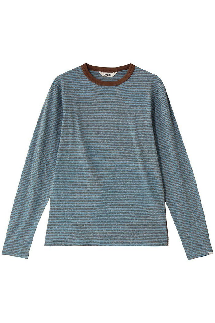 【オブラダ/Oblada】のマルチボーダーロングTシャツ インテリア・キッズ・メンズ・レディースファッション・服の通販 founy(ファウニー) https://founy.com/ ファッション Fashion レディースファッション Fashion for Women トップス・カットソー Cut & Sew Tops シャツ・ブラウス・オフィスカジュアル Elegant Blouses & Button-Ups ロングTシャツ・Tシャツ Longline T-Shirts & Tees カットソー・ベーシックTシャツ Cut-and-Sewn Tops / Stretch Tees & Basics インナー Innerwear スリーブ Sleeve, Long Sleeve / Short Sleeve ボーダー Border, Stripe ロング Long, Long-Length |ID: prp329100004930214 ipo3291000000037002110