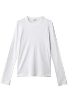 【ブラミンク/BLAMINK】の【BLMK】リブロングスリーブ 人気、トレンドファッション・服の通販 founy(ファニー) ファッション Fashion レディースファッション Fashion for Women トップス・カットソー Cut & Sew Tops シャツ・ブラウス・オフィスカジュアル Elegant Blouses & Button-Ups ロングTシャツ・Tシャツ Longline T-Shirts & Tees カットソー・ベーシックTシャツ Cut-and-Sewn Tops / Stretch Tees & Basics インナー Innerwear シンプル Simple, Minimal スリーブ Sleeve, Long Sleeve / Short Sleeve ロング Long, Long-Length エレガント 上品 Elegant thumbnail ホワイト|ID: prp329100004930218 ipo3291000000037002169