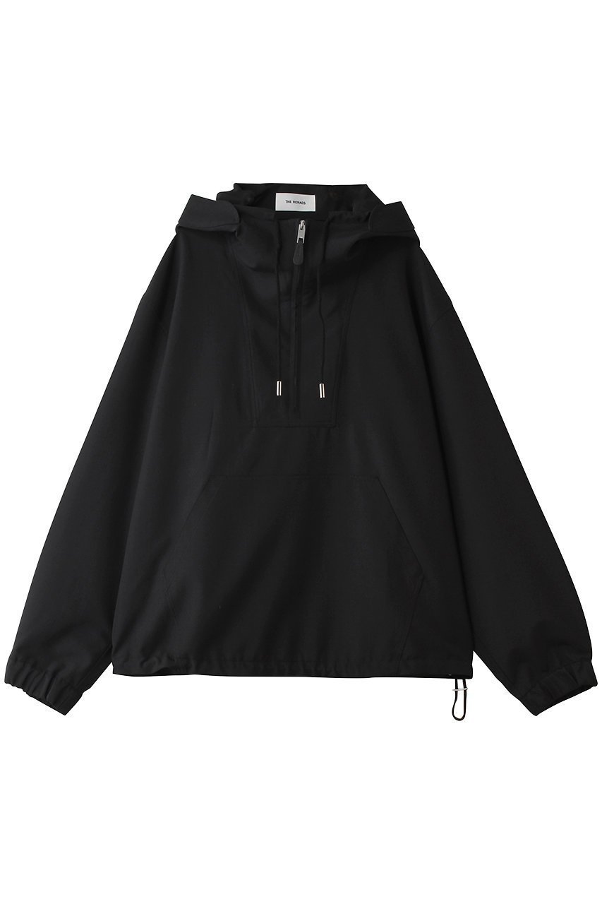 【ザ リラクス/THE RERACS / MEN】の【MEN】ジップアップアノラック インテリア・キッズ・メンズ・レディースファッション・服の通販 founy(ファニー) 　ファッション　Fashion　メンズファッション　Fashion for Men　トップス・カットソー　Cut & Sew Tops　パーカー・フーディー / カジュアルコーデ　Hoodies & Parkas　メンズシャツ　Shirts　ブラック|ID: prp329100004930260 ipo3291000000037002555