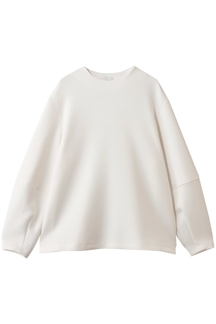 【マノフ/MANOF】のCURVED SLEEVES TOPSトップス インテリア・キッズ・メンズ・レディースファッション・服の通販 founy(ファウニー) https://founy.com/ ファッション Fashion レディースファッション Fashion for Women トップス・カットソー Cut & Sew Tops シャツ・ブラウス・オフィスカジュアル Elegant Blouses & Button-Ups ロングTシャツ・Tシャツ Longline T-Shirts & Tees カットソー・ベーシックTシャツ Cut-and-Sewn Tops / Stretch Tees & Basics シンプル Simple, Minimal スリーブ Sleeve, Long Sleeve / Short Sleeve ロング Long, Long-Length |ID: prp329100004930266 ipo3291000000037002618