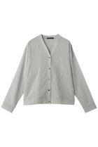 【ミズイロ インド/mizuiro ind】のwasher voile V neck C/D カーディガン l.gray|ID: prp329100004930279 ipo3291000000037002762