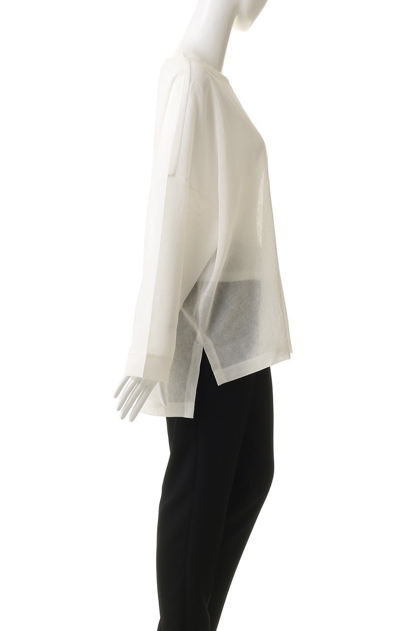 【ミズイロ インド/mizuiro ind】のwasher voile wide P/O プルオーバー 人気、トレンドファッション・服の通販 founy(ファニー) 　ファッション　Fashion　レディースファッション　Fashion for Women　トップス・カットソー　Cut & Sew Tops　シャツ・ブラウス・オフィスカジュアル　Elegant Blouses & Button-Ups　ロングTシャツ・Tシャツ　Longline T-Shirts & Tees　カジュアルプルオーバー・ニットトップス　Pullovers & Knit Tops / Casual Pullovers　カットソー・ベーシックTシャツ　Cut-and-Sewn Tops / Stretch Tees & Basics　インナー　Innerwear　シンプル　Simple, Minimal　スリット　Slit, Slit Detail　スリーブ　Sleeve, Long Sleeve / Short Sleeve　リラックス　Relax, Relaxed Fit　ロング　Long, Long-Length　ワイド　Wide, Wide Fit　other-3|ID: prp329100004930281 ipo3291000000037002787