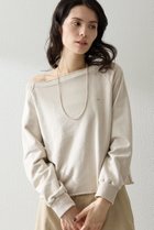 【ウィムガゼット/Whim Gazette】のオフショル刺繍プルオーバー ベージュ|ID: prp329100004930289 ipo3291000000037002847