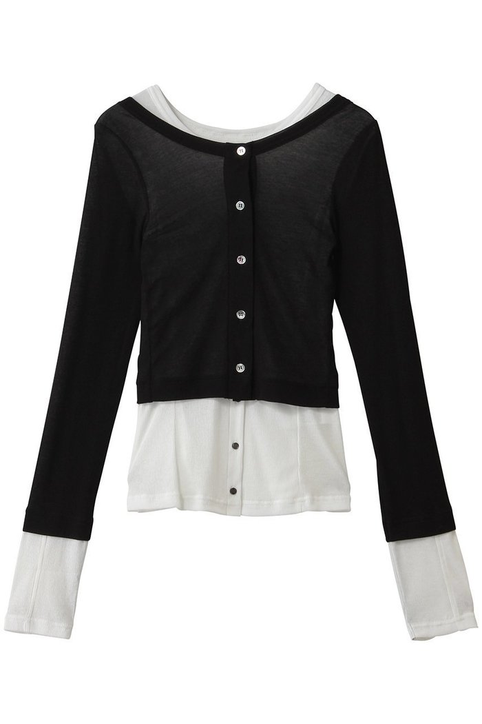 【メゾンスペシャル/MAISON SPECIAL】の2WAY Neck Bicolor Comfort Top/2WAYネックバイカラーコンフィートップ インテリア・キッズ・メンズ・レディースファッション・服の通販 founy(ファウニー) https://founy.com/ ファッション Fashion レディースファッション Fashion for Women トップス・カットソー Cut & Sew Tops シャツ・ブラウス・オフィスカジュアル Elegant Blouses & Button-Ups ロングTシャツ・Tシャツ Longline T-Shirts & Tees カットソー・ベーシックTシャツ Cut-and-Sewn Tops / Stretch Tees & Basics カーディガン Cardigan, Knitwear スリーブ Sleeve, Long Sleeve / Short Sleeve ロング Long, Long-Length 再入荷 Restock / Back in Stock 夏 Summer |ID: prp329100004930300 ipo3291000000037002985