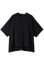 【エブール/ebure】のトリアセダブルクロス Tブラウス 人気、トレンドファッション・服の通販 founy(ファニー) ファッション Fashion レディースファッション Fashion for Women トップス・カットソー Cut & Sew Tops シャツ・ブラウス・オフィスカジュアル Elegant Blouses & Button-Ups ロングTシャツ・Tシャツ Longline T-Shirts & Tees カットソー・ベーシックTシャツ Cut-and-Sewn Tops / Stretch Tees & Basics ショート Short, Short Length シンプル Simple, Minimal スリーブ Sleeve, Long Sleeve / Short Sleeve トレンド Trend, Trending Now ドレープ Drape, Draping Fabric ボトム Bottoms, Lower Wear ワイド Wide, Wide Fit エレガント 上品 Elegant 定番 Standard, Basic Item thumbnail ネイビー|ID: prp329100004930304 ipo3291000000037003065