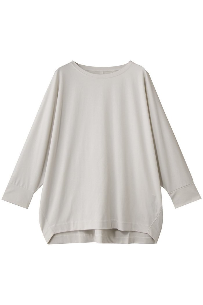 【ガリャルダガランテ/GALLARDAGALANTE】の【セットアップ対応】キュプラジャージードルマンプルオーバー インテリア・キッズ・メンズ・レディースファッション・服の通販 founy(ファニー) https://founy.com/ ファッション Fashion レディースファッション Fashion for Women トップス・カットソー Cut & Sew Tops シャツ・ブラウス・オフィスカジュアル Elegant Blouses & Button-Ups ロングTシャツ・Tシャツ Longline T-Shirts & Tees カジュアルプルオーバー・ニットトップス Pullovers & Knit Tops / Casual Pullovers カットソー・ベーシックTシャツ Cut-and-Sewn Tops / Stretch Tees & Basics とろみ Fluid, Flowy Fabric キュプラ Cupro, Eco Fabric シンプル Simple, Minimal スラックス Slacks, Dress Pants スリーブ Sleeve, Long Sleeve / Short Sleeve セットアップ Set-Up, Coordinated Outfit デニム Denim, Jeans Material ロング Long, Long-Length エレガント 上品 Elegant |ID: prp329100004930310 ipo3291000000037003120