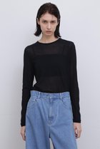 【アドーア/ADORE】のガーゼジャージーカットソー 人気、トレンドファッション・服の通販 founy(ファニー) ファッション Fashion レディースファッション Fashion for Women トップス・カットソー Cut & Sew Tops シャツ・ブラウス・オフィスカジュアル Elegant Blouses & Button-Ups ロングTシャツ・Tシャツ Longline T-Shirts & Tees カットソー・ベーシックTシャツ Cut-and-Sewn Tops / Stretch Tees & Basics スタンダード Standard, Basic スリーブ Sleeve, Long Sleeve / Short Sleeve ロング Long, Long-Length thumbnail ブラック|ID: prp329100004930316 ipo3291000000037003184