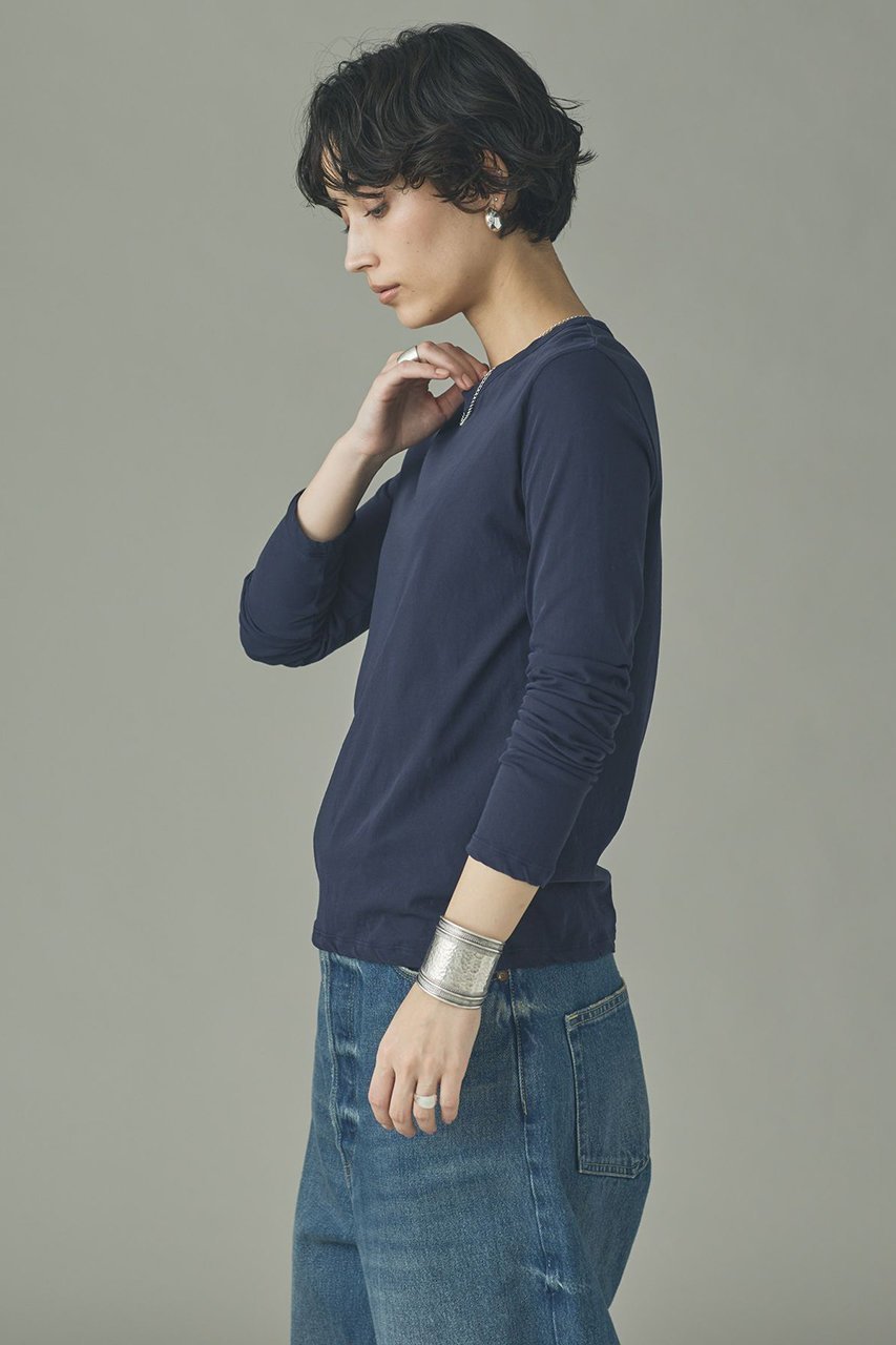 【カレンソロジー/Curensology】のキョウネンシャコウテンジクプルオーバー 人気、トレンドファッション・服の通販 founy(ファニー) 　ファッション　Fashion　レディースファッション　Fashion for Women　トップス・カットソー　Cut & Sew Tops　シャツ・ブラウス・オフィスカジュアル　Elegant Blouses & Button-Ups　ロングTシャツ・Tシャツ　Longline T-Shirts & Tees　カジュアルプルオーバー・ニットトップス　Pullovers & Knit Tops / Casual Pullovers　カットソー・ベーシックTシャツ　Cut-and-Sewn Tops / Stretch Tees & Basics　インナー　Innerwear　カリフォルニア　California, Cali Style　シアー　Sheer, See-Through　スウェット / スエット　Sweatshirt, Sweatwear　スリーブ　Sleeve, Long Sleeve / Short Sleeve　定番　Standard, Basic Item　ベスト　Vest, Waistcoat　ロング　Long, Long-Length　夏　Summer　other-3|ID: prp329100004930323 ipo3291000000037003288