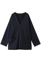 【ミディウミ/MidiUmi】のHOME sweat wide CD カーディガン navy|ID: prp329100004930332 ipo3291000000037003364