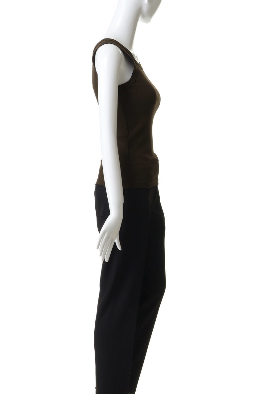 【フジ/FUJI】のCOTTON SQUARE TANK TOP 人気、トレンドファッション・服の通販 founy(ファニー) 　ファッション　Fashion　レディースファッション　Fashion for Women　トップス・カットソー　Cut & Sew Tops　キャミソール&ノースリーブ　Camisoles & Sleeveless Tops　シャツ・ブラウス・オフィスカジュアル　Elegant Blouses & Button-Ups　ロングTシャツ・Tシャツ　Longline T-Shirts & Tees　カットソー・ベーシックTシャツ　Cut-and-Sewn Tops / Stretch Tees & Basics　インナー　Innerwear　キャミソール　Camisole, Spaghetti Strap Top　シンプル　Simple, Minimal　タンク　Tank Top, Sleeveless Top　デコルテ　Décolleté, Neckline　other-3|ID: prp329100004930337 ipo3291000000037003406