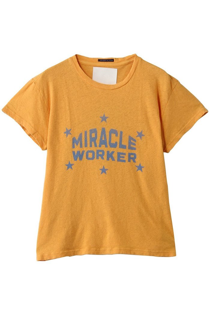 【マザー/MOTHER】のTHE SINFUL MIRACLE WONDER Tシャツ (RAC) インテリア・キッズ・メンズ・レディースファッション・服の通販 founy(ファウニー) https://founy.com/ ファッション Fashion レディースファッション Fashion for Women トップス・カットソー Cut & Sew Tops シャツ・ブラウス・オフィスカジュアル Elegant Blouses & Button-Ups ロングTシャツ・Tシャツ Longline T-Shirts & Tees カットソー・ベーシックTシャツ Cut-and-Sewn Tops / Stretch Tees & Basics グラフィック Graphic, Graphic Design ショート Short, Short Length スリム Slim, Slim Fit スリーブ Sleeve, Long Sleeve / Short Sleeve フィット Fit, Slim Fit モチーフ Motif, Design Theme リネン Linen, Linen Fabric ヴィンテージ Vintage Style |ID: prp329100004930340 ipo3291000000037003422