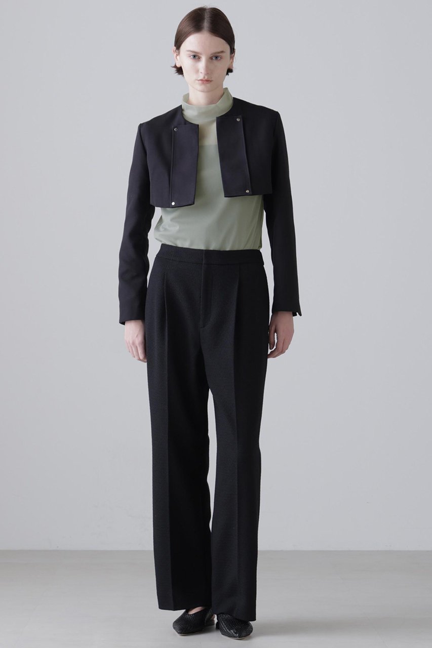 【アドーア/ADORE】のトリコットオーガンジー 人気、トレンドファッション・服の通販 founy(ファニー) 　ファッション　Fashion　レディースファッション　Fashion for Women　トップス・カットソー　Cut & Sew Tops　シャツ・ブラウス・オフィスカジュアル　Elegant Blouses & Button-Ups　ロングTシャツ・Tシャツ　Longline T-Shirts & Tees　カットソー・ベーシックTシャツ　Cut-and-Sewn Tops / Stretch Tees & Basics　インナー　Innerwear　オーガンジー　Organza Fabric　シアー　Sheer, See-Through　ショート　Short, Short Length　ジャケット　Jacket, Outerwear　スリーブ　Sleeve, Long Sleeve / Short Sleeve　バランス　Balance, Style Balance　エレガント 上品　Elegant　半袖　Short Sleeve, Half Sleeve　other-4|ID: prp329100004930356 ipo3291000000037003612