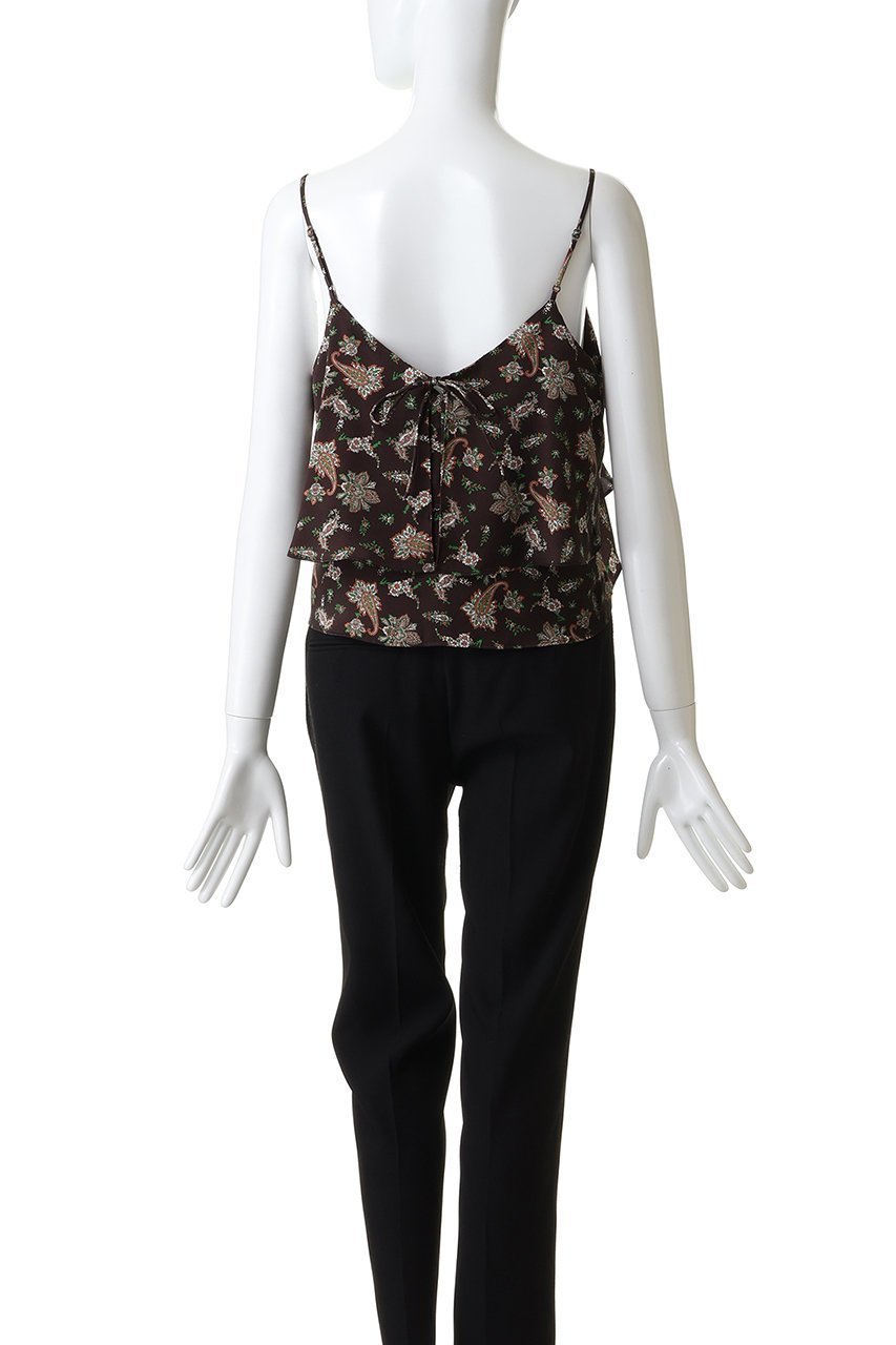 【ティッカ/TICCA】のペイズリープリントビスチェ 人気、トレンドファッション・服の通販 founy(ファニー) 　ファッション　Fashion　レディースファッション　Fashion for Women　トップス・カットソー　Cut & Sew Tops　キャミソール&ノースリーブ　Camisoles & Sleeveless Tops　シャツ・ブラウス・オフィスカジュアル　Elegant Blouses & Button-Ups　ロングTシャツ・Tシャツ　Longline T-Shirts & Tees　カットソー・ベーシックTシャツ　Cut-and-Sewn Tops / Stretch Tees & Basics　ビスチェ　Bustiers & Corset Tops / Layered Bustier Style　カットソー　Cut and Sewn Top　キャミソール　Camisole, Spaghetti Strap Top　ショート　Short, Short Length　シンプル　Simple, Minimal　タンク　Tank Top, Sleeveless Top　ティアード　Tiered, Tiered Style　ビスチェ　Bustier, Corset Top　ペイズリー　Paisley, Ethnic Pattern　エレガント 上品　Elegant　other-4|ID: prp329100004930357 ipo3291000000037003624