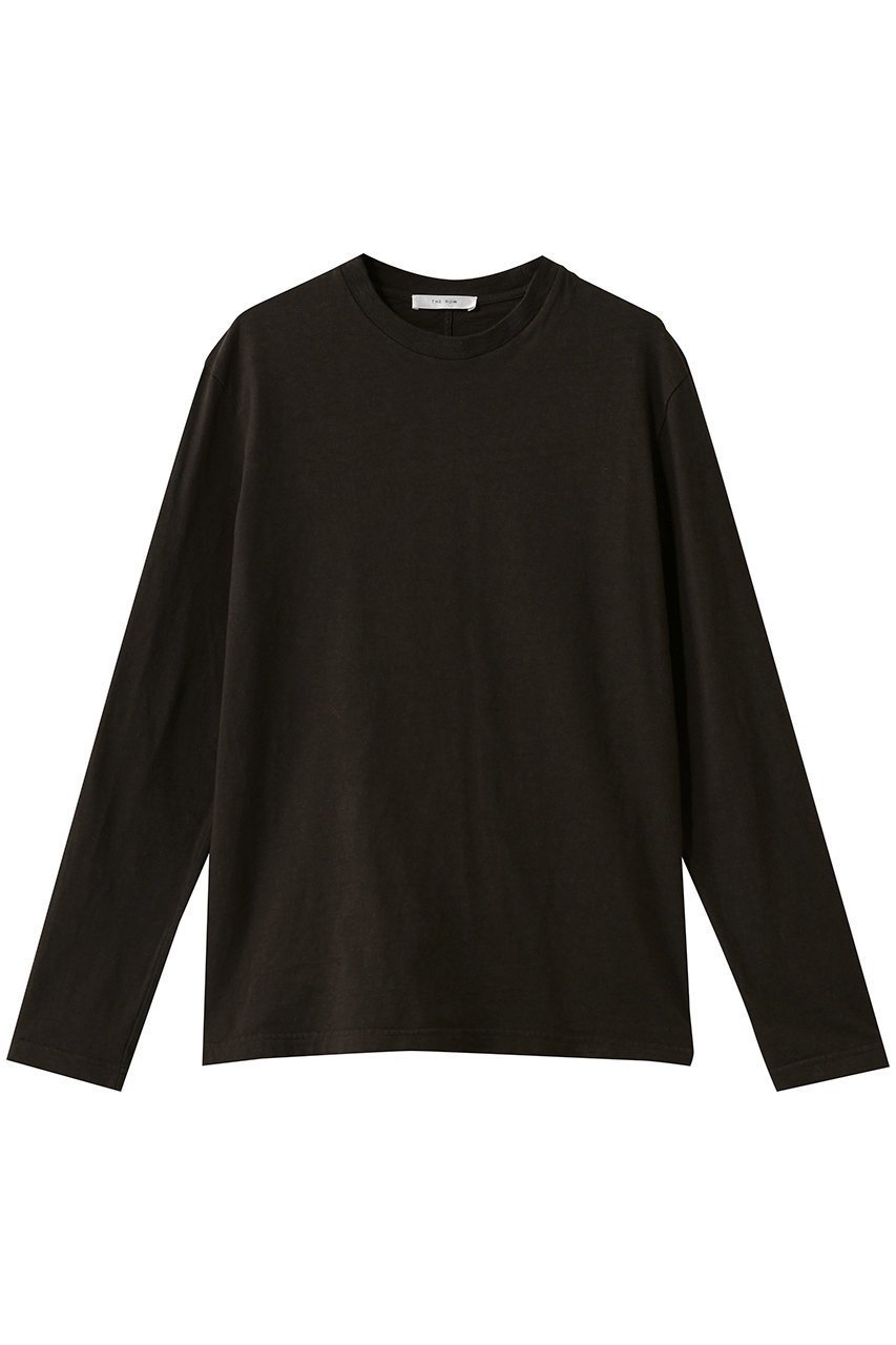 【ザ ロウ/THE ROW】のAMIA TOP インテリア・キッズ・メンズ・レディースファッション・服の通販 founy(ファニー) 　ファッション　Fashion　レディースファッション　Fashion for Women　トップス・カットソー　Cut & Sew Tops　シャツ・ブラウス・オフィスカジュアル　Elegant Blouses & Button-Ups　ロングTシャツ・Tシャツ　Longline T-Shirts & Tees　カットソー・ベーシックTシャツ　Cut-and-Sewn Tops / Stretch Tees & Basics　インナー　Innerwear　シンプル　Simple, Minimal　スリーブ　Sleeve, Long Sleeve / Short Sleeve　フィット　Fit, Slim Fit　ベーシック　Basic, Essential　リラックス　Relax, Relaxed Fit　ロング　Long, Long-Length　定番　Standard, Basic Item　マッド|ID: prp329100004930360 ipo3291000000037003632