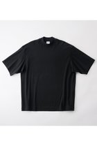 【グッド ピープル グッド ステッチング グッド プロダクト/GOOD PEOPLE GOOD STITCHING GOOD PRODUCT】の【UNISEX】モックネック ショートスリーブ Tシャツ 人気、トレンドファッション・服の通販 founy(ファニー) ファッション Fashion レディースファッション Fashion for Women トップス・カットソー Cut & Sew Tops シャツ・ブラウス・オフィスカジュアル Elegant Blouses & Button-Ups ロングTシャツ・Tシャツ Longline T-Shirts & Tees カットソー・ベーシックTシャツ Cut-and-Sewn Tops / Stretch Tees & Basics ユニセックス Unisex, Genderless インナー Innerwear ショート Short, Short Length スリーブ Sleeve, Long Sleeve / Short Sleeve ハーフ Half, Half-Length モックネック Mock Neck, Short Turtleneck ワイド Wide, Wide Fit 定番 Standard, Basic Item thumbnail ブラック|ID: prp329100004930382 ipo3291000000037003860