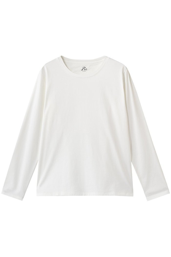 【フートーキョー/Foo Tokyo】の【ウィメンズ】シルクコットンロングスリーブTシャツ インテリア・キッズ・メンズ・レディースファッション・服の通販 founy(ファウニー) https://founy.com/ ファッション Fashion レディースファッション Fashion for Women トップス・カットソー Cut & Sew Tops シャツ・ブラウス・オフィスカジュアル Elegant Blouses & Button-Ups ロングTシャツ・Tシャツ Longline T-Shirts & Tees カットソー・ベーシックTシャツ Cut-and-Sewn Tops / Stretch Tees & Basics インナー Innerwear シルク Silk, 100% Silk スリーブ Sleeve, Long Sleeve / Short Sleeve ロング Long, Long-Length エレガント 上品 Elegant 夏 Summer 春 Spring S/S・春夏 SS, Spring/Summer, Warm Season |ID: prp329100004930383 ipo3291000000037003869