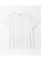 【グッド ピープル グッド ステッチング グッド プロダクト/GOOD PEOPLE GOOD STITCHING GOOD PRODUCT】のクルーネック ショートスリーブ Tシャツ 人気、トレンドファッション・服の通販 founy(ファニー) ファッション Fashion レディースファッション Fashion for Women トップス・カットソー Cut & Sew Tops シャツ・ブラウス・オフィスカジュアル Elegant Blouses & Button-Ups ロングTシャツ・Tシャツ Longline T-Shirts & Tees カットソー・ベーシックTシャツ Cut-and-Sewn Tops / Stretch Tees & Basics インナー Innerwear シアー Sheer, See-Through ショート Short, Short Length ストレッチ Stretch, Stretchy Fabric スリーブ Sleeve, Long Sleeve / Short Sleeve 定番 Standard, Basic Item thumbnail ホワイト|ID: prp329100004930386 ipo3291000000037003913