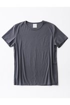 【グッド ピープル グッド ステッチング グッド プロダクト/GOOD PEOPLE GOOD STITCHING GOOD PRODUCT】のクルーネック ショートスリーブ Tシャツ 人気、トレンドファッション・服の通販 founy(ファニー) ファッション Fashion レディースファッション Fashion for Women トップス・カットソー Cut & Sew Tops シャツ・ブラウス・オフィスカジュアル Elegant Blouses & Button-Ups ロングTシャツ・Tシャツ Longline T-Shirts & Tees カットソー・ベーシックTシャツ Cut-and-Sewn Tops / Stretch Tees & Basics インナー Innerwear シアー Sheer, See-Through ショート Short, Short Length ストレッチ Stretch, Stretchy Fabric スリーブ Sleeve, Long Sleeve / Short Sleeve 定番 Standard, Basic Item thumbnail チャコール|ID: prp329100004930386 ipo3291000000037003915