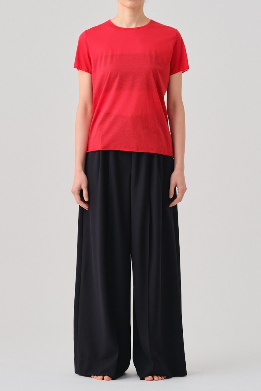 【グッド ピープル グッド ステッチング グッド プロダクト/GOOD PEOPLE GOOD STITCHING GOOD PRODUCT】のクルーネック ショートスリーブ Tシャツ 人気、トレンドファッション・服の通販 founy(ファニー) 　ファッション　Fashion　レディースファッション　Fashion for Women　トップス・カットソー　Cut & Sew Tops　シャツ・ブラウス・オフィスカジュアル　Elegant Blouses & Button-Ups　ロングTシャツ・Tシャツ　Longline T-Shirts & Tees　カットソー・ベーシックTシャツ　Cut-and-Sewn Tops / Stretch Tees & Basics　インナー　Innerwear　シアー　Sheer, See-Through　ショート　Short, Short Length　ストレッチ　Stretch, Stretchy Fabric　スリーブ　Sleeve, Long Sleeve / Short Sleeve　定番　Standard, Basic Item　other-3|ID: prp329100004930386 ipo3291000000037003924