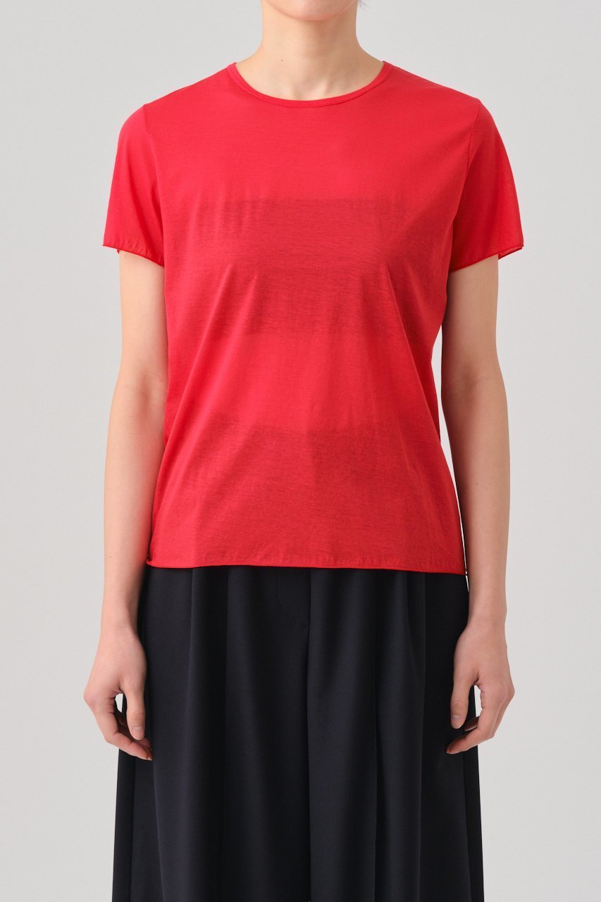 【グッド ピープル グッド ステッチング グッド プロダクト/GOOD PEOPLE GOOD STITCHING GOOD PRODUCT】のクルーネック ショートスリーブ Tシャツ 人気、トレンドファッション・服の通販 founy(ファニー) 　ファッション　Fashion　レディースファッション　Fashion for Women　トップス・カットソー　Cut & Sew Tops　シャツ・ブラウス・オフィスカジュアル　Elegant Blouses & Button-Ups　ロングTシャツ・Tシャツ　Longline T-Shirts & Tees　カットソー・ベーシックTシャツ　Cut-and-Sewn Tops / Stretch Tees & Basics　インナー　Innerwear　シアー　Sheer, See-Through　ショート　Short, Short Length　ストレッチ　Stretch, Stretchy Fabric　スリーブ　Sleeve, Long Sleeve / Short Sleeve　定番　Standard, Basic Item　other-7|ID: prp329100004930386 ipo3291000000037003932