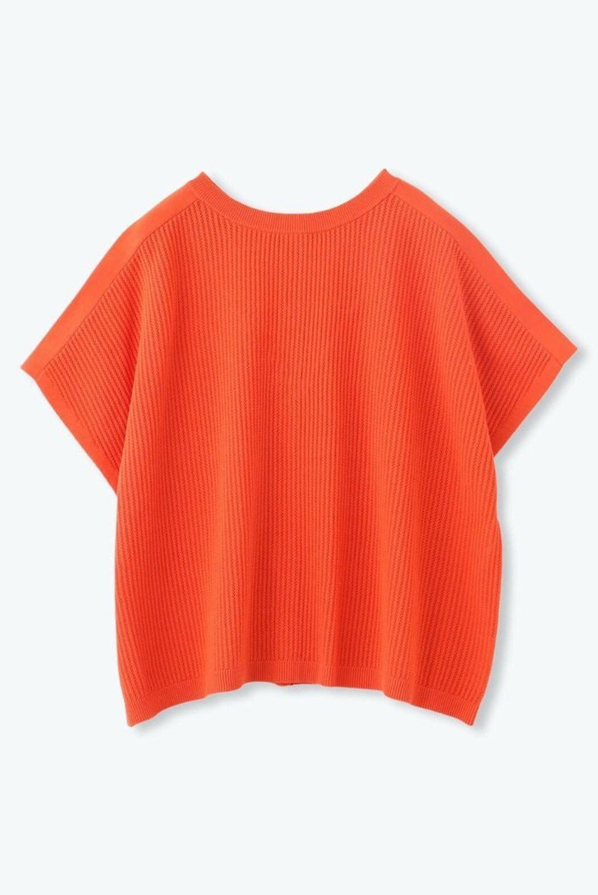 【レリル/lelill】のハイツイストシアポンチョ インテリア・キッズ・メンズ・レディースファッション・服の通販 founy(ファニー) 　ファッション　Fashion　レディースファッション　Fashion for Women　アウター　Coat / Outerwear Collection　ポンチョ・ケープコート　Ponchos & Capes　トップス・カットソー　Cut & Sew Tops　シャツ・ブラウス・オフィスカジュアル　Elegant Blouses & Button-Ups　ロングTシャツ・Tシャツ　Longline T-Shirts & Tees　カットソー・ベーシックTシャツ　Cut-and-Sewn Tops / Stretch Tees & Basics　インナー　Innerwear　カーディガン　Cardigan, Knitwear　サマー　Summer, Summer Style　ショート　Short, Short Length　スリーブ　Sleeve, Long Sleeve / Short Sleeve　メッシュ　Mesh, Net Fabric　夏　Summer　オレンジ|ID: prp329100004930393 ipo3291000000037004016