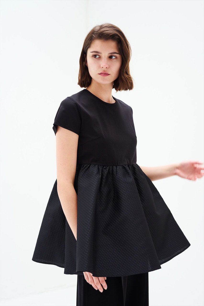 【アミカ/AMICA】のクチュールTシャツ 人気、トレンドファッション・服の通販 founy(ファニー) 　ファッション　Fashion　レディースファッション　Fashion for Women　トップス・カットソー　Cut & Sew Tops　シャツ・ブラウス・オフィスカジュアル　Elegant Blouses & Button-Ups　ロングTシャツ・Tシャツ　Longline T-Shirts & Tees　カットソー・ベーシックTシャツ　Cut-and-Sewn Tops / Stretch Tees & Basics　インナー　Innerwear　エレガント 上品　Elegant　ショート　Short, Short Length　ジャケット　Jacket, Outerwear　スリーブ　Sleeve, Long Sleeve / Short Sleeve　デニム　Denim, Jeans Material　other-6|ID: prp329100004930397 ipo3291000000037004063