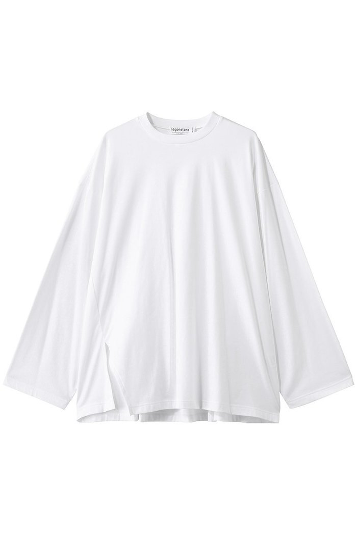 【ナゴンスタンス/nagonstans】のslit flare long-sleeves t-shirt インテリア・キッズ・メンズ・レディースファッション・服の通販 founy(ファウニー) https://founy.com/ ファッション Fashion レディースファッション Fashion for Women トップス・カットソー Cut & Sew Tops シャツ・ブラウス・オフィスカジュアル Elegant Blouses & Button-Ups ロングTシャツ・Tシャツ Longline T-Shirts & Tees カットソー・ベーシックTシャツ Cut-and-Sewn Tops / Stretch Tees & Basics スリット Slit, Slit Detail スリーブ Sleeve, Long Sleeve / Short Sleeve フレア Flare, Flared ベーシック Basic, Essential ロング Long, Long-Length |ID: prp329100004930402 ipo3291000000037004095