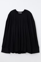 【エンフォルド/ENFOLD】のSOLID LONG-SLEEVE T-SHIRT 人気、トレンドファッション・服の通販 founy(ファニー) ファッション Fashion レディースファッション Fashion for Women トップス・カットソー Cut & Sew Tops シャツ・ブラウス・オフィスカジュアル Elegant Blouses & Button-Ups ロングTシャツ・Tシャツ Longline T-Shirts & Tees カットソー・ベーシックTシャツ Cut-and-Sewn Tops / Stretch Tees & Basics カットソー Cut and Sewn Top スリーブ Sleeve, Long Sleeve / Short Sleeve パターン Pattern, Design Print リラックス Relax, Relaxed Fit ロング Long, Long-Length ワイド Wide, Wide Fit 定番 Standard, Basic Item thumbnail ブラック|ID: prp329100004930408 ipo3291000000037004150