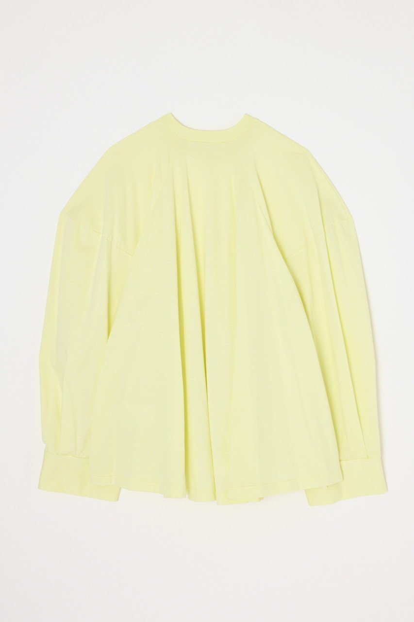 【エンフォルド/ENFOLD】のSOLID LONG-SLEEVE T-SHIRT 人気、トレンドファッション・服の通販 founy(ファニー) 　ファッション　Fashion　レディースファッション　Fashion for Women　トップス・カットソー　Cut & Sew Tops　シャツ・ブラウス・オフィスカジュアル　Elegant Blouses & Button-Ups　ロングTシャツ・Tシャツ　Longline T-Shirts & Tees　カットソー・ベーシックTシャツ　Cut-and-Sewn Tops / Stretch Tees & Basics　カットソー　Cut and Sewn Top　スリーブ　Sleeve, Long Sleeve / Short Sleeve　パターン　Pattern, Design Print　リラックス　Relax, Relaxed Fit　ロング　Long, Long-Length　ワイド　Wide, Wide Fit　定番　Standard, Basic Item　other-2|ID: prp329100004930408 ipo3291000000037004154