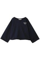 【プルミエ アロンディスモン/1er Arrondissement】の【IRONING】ロゴスウェットショートプルオーバー ネイビー|ID: prp329100004930411 ipo3291000000037004183