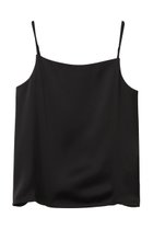 【アルアバイル/allureville】の【Loulou Willoughby】サテンキャミソール A 人気、トレンドファッション・服の通販 founy(ファニー) ファッション Fashion レディースファッション Fashion for Women トップス・カットソー Cut & Sew Tops キャミソール&ノースリーブ Camisoles & Sleeveless Tops シャツ・ブラウス・オフィスカジュアル Elegant Blouses & Button-Ups ロングTシャツ・Tシャツ Longline T-Shirts & Tees カットソー・ベーシックTシャツ Cut-and-Sewn Tops / Stretch Tees & Basics エレガント 上品 Elegant オケージョン Occasion Wear カーディガン Cardigan, Knitwear キャミソール Camisole, Spaghetti Strap Top サテン Satin, Glossy Fabric シンプル Simple, Minimal ジャケット Jacket, Outerwear タンク Tank Top, Sleeveless Top ラップ Wrap, Wrap Design thumbnail ブラック|ID: prp329100004930414 ipo3291000000037004224