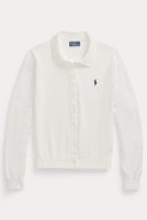 【ラルフローレン/RALPH LAUREN】の【POLO RALPH LAUREN】ポロカラー ボタンド カーディガン 大人の最旬トレンドファッション＆コーディネート founy(ファウニー) ファッション Fashion レディースファッション Fashion for Women トップス・カットソー Cut & Sew Tops カーディガン・羽織り Layered Style Cardigans シャツ・ブラウス・オフィスカジュアル Elegant Blouses & Button-Ups ロングTシャツ・Tシャツ Longline T-Shirts & Tees カットソー・ベーシックTシャツ Cut-and-Sewn Tops / Stretch Tees & Basics カーディガン Cardigan, Knitwear クラシック Classic, Timeless Style エレガント 上品 Elegant |ID:prp329100004930421