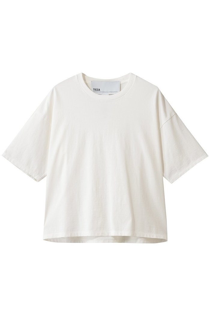 【ティッカ/TICCA】のエンブロイダリースクエアTシャツ インテリア・キッズ・メンズ・レディースファッション・服の通販 founy(ファウニー) https://founy.com/ ファッション Fashion レディースファッション Fashion for Women トップス・カットソー Cut & Sew Tops シャツ・ブラウス・オフィスカジュアル Elegant Blouses & Button-Ups ロングTシャツ・Tシャツ Longline T-Shirts & Tees カットソー・ベーシックTシャツ Cut-and-Sewn Tops / Stretch Tees & Basics ショート Short, Short Length シンプル Simple, Minimal スクエア Square, Square Shape スリーブ Sleeve, Long Sleeve / Short Sleeve バランス Balance, Style Balance マキシ Maxi, Full Length ロング Long, Long-Length 定番 Standard, Basic Item |ID: prp329100004930435 ipo3291000000037004405