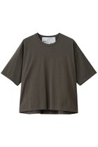【ティッカ/TICCA】のエンブロイダリースクエアTシャツ カーキ|ID: prp329100004930435 ipo3291000000037004413