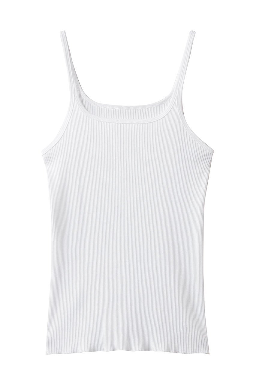 【ティッカ/TICCA】のスーピマテレコスクエアキャミソール 人気、トレンドファッション・服の通販 founy(ファニー) 　ファッション　Fashion　レディースファッション　Fashion for Women　トップス・カットソー　Cut & Sew Tops　キャミソール&ノースリーブ　Camisoles & Sleeveless Tops　シャツ・ブラウス・オフィスカジュアル　Elegant Blouses & Button-Ups　ロングTシャツ・Tシャツ　Longline T-Shirts & Tees　カットソー・ベーシックTシャツ　Cut-and-Sewn Tops / Stretch Tees & Basics　インナー　Innerwear　キャミソール　Camisole, Spaghetti Strap Top　スクエア　Square, Square Shape　タンク　Tank Top, Sleeveless Top　デコルテ　Décolleté, Neckline　フィット　Fit, Slim Fit　フォルム　Silhouette, Form　 other-1|ID: prp329100004930450 ipo3291000000037004529