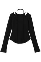 【メゾンスペシャル/MAISON SPECIAL】のLayered Rib Top/レイヤードリブトップス BLK(ブラック)|ID: prp329100004930455 ipo3291000000037004618