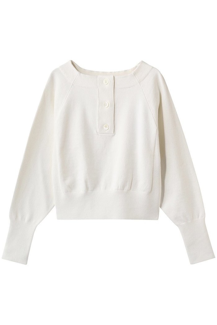 【アンクレイヴ/uncrave】のスウェットライクニット ヘンリーネックトップス インテリア・キッズ・メンズ・レディースファッション・服の通販 founy(ファニー) https://founy.com/ ファッション Fashion レディースファッション Fashion for Women トップス・カットソー Cut & Sew Tops ニット Knit Tops & Sweaters シャツ・ブラウス・オフィスカジュアル Elegant Blouses & Button-Ups レディースパーカー・カジュアルフーディー Casual Hoodies & Sweatshirts ロングTシャツ・Tシャツ Longline T-Shirts & Tees スウェット・クルーネックトップス Sweatshirts & Crewnecks / Relaxed Fit Sweat Tops カットソー・ベーシックTシャツ Cut-and-Sewn Tops / Stretch Tees & Basics シンプル Simple, Minimal スリーブ Sleeve, Long Sleeve / Short Sleeve ロング Long, Long-Length |ID: prp329100004930466 ipo3291000000037004812