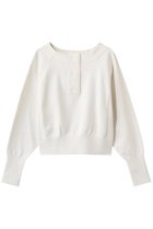 【アンクレイヴ/uncrave】のスウェットライクニット ヘンリーネックトップス オフ|ID: prp329100004930466 ipo3291000000037004814