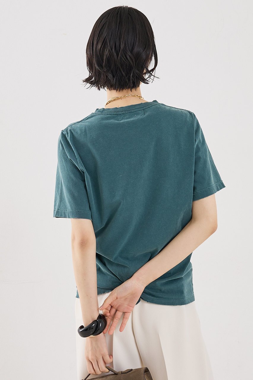 【ザ ストア バイ シー/THE STORE by C】の【REMI RELIEF】【別注】【WEB限定】WILTERNロゴTシャツ 人気、トレンドファッション・服の通販 founy(ファニー) 　ファッション　Fashion　レディースファッション　Fashion for Women　トップス・カットソー　Cut & Sew Tops　シャツ・ブラウス・オフィスカジュアル　Elegant Blouses & Button-Ups　ロングTシャツ・Tシャツ　Longline T-Shirts & Tees　カットソー・ベーシックTシャツ　Cut-and-Sewn Tops / Stretch Tees & Basics　カットソー　Cut and Sewn Top　ショート　Short, Short Length　スリーブ　Sleeve, Long Sleeve / Short Sleeve　ダメージ　Distressed, Destroyed　ベーシック　Basic, Essential　別注　Limited Edition, Custom Order　半袖　Short Sleeve, Half Sleeve　other-4|ID: prp329100004930475 ipo3291000000037004919