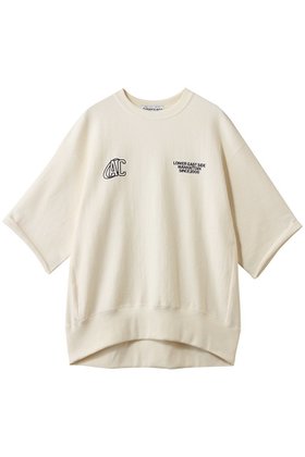 【アメリカーナ/Americana】のCUT OFF リバースウィーブスウェット 人気、トレンドファッション・服の通販 founy(ファニー) ファッション Fashion レディースファッション Fashion for Women トップス・カットソー Cut & Sew Tops シャツ・ブラウス・オフィスカジュアル Elegant Blouses & Button-Ups レディースパーカー・カジュアルフーディー Casual Hoodies & Sweatshirts ロングTシャツ・Tシャツ Longline T-Shirts & Tees スウェット・クルーネックトップス Sweatshirts & Crewnecks / Relaxed Fit Sweat Tops カットソー・ベーシックTシャツ Cut-and-Sewn Tops / Stretch Tees & Basics カットオフ Cut-Off Design ショート Short, Short Length スウェット / スエット Sweatshirt, Sweatwear スリーブ Sleeve, Long Sleeve / Short Sleeve トレンド Trend, Trending Now フロント Front, Front Design プリント Print, Printed Pattern リラックス Relax, Relaxed Fit |ID:prp329100004930476