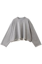 【サクラ/SACRA】のエクストラファインコットンフリーストップス 人気、トレンドファッション・服の通販 founy(ファニー) ファッション Fashion レディースファッション Fashion for Women トップス・カットソー Cut & Sew Tops シャツ・ブラウス・オフィスカジュアル Elegant Blouses & Button-Ups ロングTシャツ・Tシャツ Longline T-Shirts & Tees カットソー・ベーシックTシャツ Cut-and-Sewn Tops / Stretch Tees & Basics クロップド Cropped, Short Length スウェット / スエット Sweatshirt, Sweatwear スリーブ Sleeve, Long Sleeve / Short Sleeve バランス Balance, Style Balance ロング Long, Long-Length 今季 This Season, Current Season thumbnail グレー|ID: prp329100004930481 ipo3291000000037004997