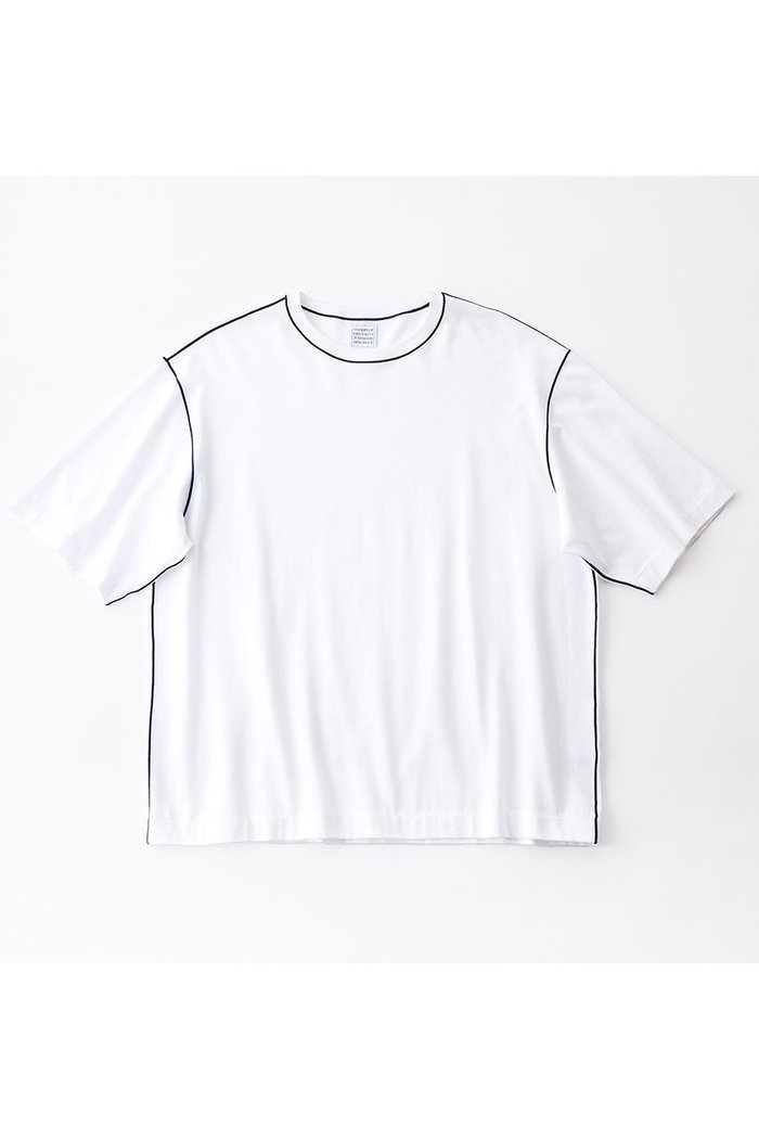 【グッド ピープル グッド ステッチング グッド プロダクト/GOOD PEOPLE GOOD STITCHING GOOD PRODUCT】の【UNISEX】カラーステッチ クルーネック ショートスリーブ Tシャツ インテリア・キッズ・メンズ・レディースファッション・服の通販 founy(ファウニー) https://founy.com/ ファッション Fashion レディースファッション Fashion for Women トップス・カットソー Cut & Sew Tops シャツ・ブラウス・オフィスカジュアル Elegant Blouses & Button-Ups ロングTシャツ・Tシャツ Longline T-Shirts & Tees カットソー・ベーシックTシャツ Cut-and-Sewn Tops / Stretch Tees & Basics ユニセックス Unisex, Genderless ショート Short, Short Length スリーブ Sleeve, Long Sleeve / Short Sleeve レギュラー Regular, Standard Fit エレガント 上品 Elegant |ID: prp329100004930496 ipo3291000000037005206