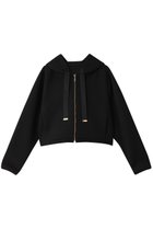 【アルアバイル/allureville】の【Loulou Willoughby】コンパクトパフフーディー ブラック|ID: prp329100004930499 ipo3291000000037005291