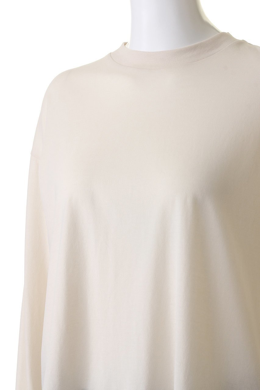 【エイトン/ATON】のFRESCA ヌバック ロングスリーブ Tシャツ 人気、トレンドファッション・服の通販 founy(ファニー) 　ファッション　Fashion　レディースファッション　Fashion for Women　トップス・カットソー　Cut & Sew Tops　シャツ・ブラウス・オフィスカジュアル　Elegant Blouses & Button-Ups　ロングTシャツ・Tシャツ　Longline T-Shirts & Tees　カットソー・ベーシックTシャツ　Cut-and-Sewn Tops / Stretch Tees & Basics　インド　Indian Textile　シンプル　Simple, Minimal　スリーブ　Sleeve, Long Sleeve / Short Sleeve　ロング　Long, Long-Length　other-5|ID: prp329100004930506 ipo3291000000037005378