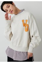 【ウィムガゼット/Whim Gazette】のワンポイントロゴ裏毛 エクリュ|ID: prp329100004930514 ipo3291000000037005475