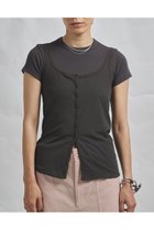 【ウィムガゼット/Whim Gazette】の【GEMINI】マルチwayノースリーブカットソー ブラウン|ID:prp329100004930520