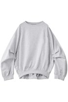 【プルミエ アロンディスモン/1er Arrondissement】の【COGTHEBIGSMOKE】“LEILA WIDE CUFF”スウェット ライトグレー|ID: prp329100004930522 ipo3291000000037005589